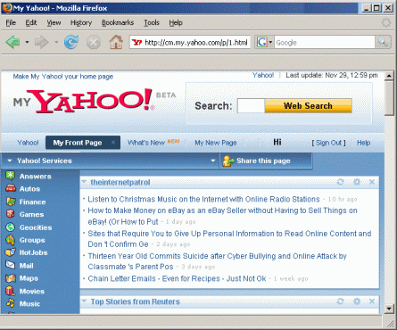 Yahoo.com , your emails will 2011